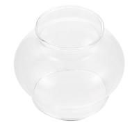 Copertura per Lampada in Vetro Trasparente, Stile Retro, 3.6cm | Fiamme di Lampade a Burro e Piccola Lampada a Olio, Base 3.8cm, Ricambio