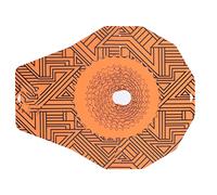 Copertura per Lavaggio Ciclismo, Protezione dal Fango per Freni a Disco con Materiale PP Resistente al Calore per Mountain Bike da 26-29 Pollici (Geometrica)