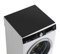 Copertura per Lavatrice, 60x60 cm Coperchio Antipolvere Per Lavatrice, Nero Tappetino Per Lavatrice, Copertura Lavatrice, Tappetino Lavatrice per Lavatrici, Asciugatrice, Frigorifero, Bagni