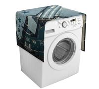 Copertura per lavatrice Air Force Fighter Jet con tasche portaoggetti per lavatrice e asciugatrice, copertura antipolvere 137,9 x 52,1 cm, per frigorifero e cucina, decorazione per la casa