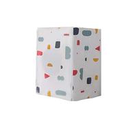 - Copertura per lavatrice con motivo geometrico, impermeabile, antipolvere, coperchio per lavatrice e asciugatrice a pompa di calore