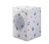 Copertura per lavatrice, Copri Cesto Lavatrice 2 pz PEVA Trasparente 63x62x85cm(Transparent a)