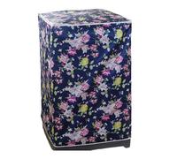 Copertura per lavatrice, Copri lavatrice 2 pezzi Multicolor Doppio cestello Apertura automatica Caricamento dall'alto Panno semi(Blue a)