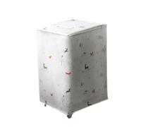 Copertura per lavatrice, Copri lavatrice automatica 2 pezzi - Stili multipli Caricamento superiore frontale(Top cover style A)