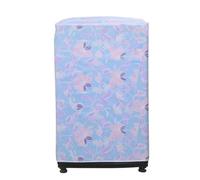 Copertura per lavatrice, Copri lavatrice in poliestere con coperchi superiori aperti 2 pezzi multicolore 56x56x87 cm(Blue)