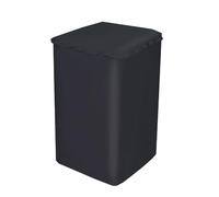 Copertura per lavatrice, Copri lavatrice nero di varie dimensioni(Black S)