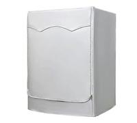 Copertura per lavatrice e asciugatrice a carica frontale, impermeabile, argento, argento, 23'L25'P33'A