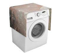 Copertura per lavatrice in oro rosa color marmo con tasche portaoggetti per lavatrice e asciugatrice, copertura antipolvere da 137,9 x 52,1 cm, per frigorifero e cucina, decorazione per la casa