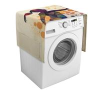 Copertura per lavatrice modello ragazza basket con tasche portaoggetti lavatrice asciugatrice copertura antipolvere 54 "X 20,5" Frigorifero Cucina Pad Protettivi Home Decor