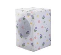 Copertura per lavatrice, Schermo di copertura for lavatrice asciugatrice a carico frontale con stampa multicolore 63x62x85 cm(Tulip)