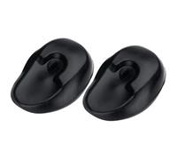 Copertura per le orecchie per tinture per capelli, riutilizzabile, per tingere i capelli, design ergonomico, in silicone, protezione per le orecchie, impermeabile, per evitare macchie di tinture