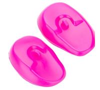 Copertura per le orecchie per tinture per capelli, riutilizzabile, per tingere i capelli, design ergonomico, in silicone, protezione per le orecchie, impermeabile, per evitare macchie di tinture