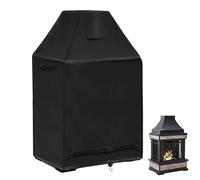 Copertura per legna da ardere per esterni, robusta protezione impermeabile, per focolare esterno, per giardino, terrazza, prato, cortile, paesaggio, , autunno, inverno, festa a casa