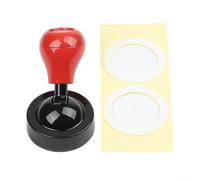 Copertura per leva del pulsante di avviamento auto in metallo per interruttore di accensione rotondo piatto con azione fluida e imbottitura protettiva, colore rosso (modello rosso)