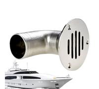 Copertura per lo Scarico della Barca - di Drenaggio Marino in Acciaio Inossidabile | Coperchio Per Drenaggio Del Ponte | Per Imbarcazione Yacht Kayak Bagno Tappeto Marino Tappetini Per Prato Sintetico