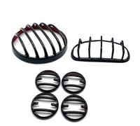 Copertura per luce moto Copertura griglia faro moto adatta per HONDA Rebel CMX1100 CMX500 CMX300 2020 2022 2023 2024 Copri faro motociclo Protezione(Glossy Black 6 Pcs)