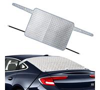 Copertura per lunotto posteriore auto, parabrezza auto, copertura per parabrezza anteriore, inverno, lunotto posteriore 'auto, protezione solare con 5 potenti magneti, copertura pieghevole, neve,