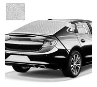 Copertura per lunotto posteriore per auto, pellicola antighiaccio per prevenire neve e vento copri parabrezza magnetico per la, telo auto invernale si adatta alla maggior parte delle auto e suv