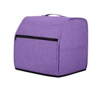 Copertura per macchina da cucire overlock con tasche portaoggetti, protezione antipolvere Oxford 600D per macchine a punto bloccato, custodia lavabile (31 x 28 x 31 cm)