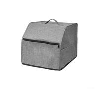 Copertura per macchina da cucire Overlock ottimizzata per protezione dalla polvere e accesso agli attrezzi (grigio)