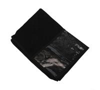 Copertura per macchina da cucire progettata per proteggere dalla polvere e riporre accessori (nero)