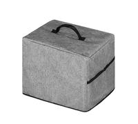 Copertura per macchina del ghiaccio, protezione antipolvere per cubi, custodia portatile con spesso tessuto trapuntato, scomparto esterno, protezione sanitaria, perfetta per la longevità degli