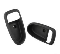 Copertura per maniglia interna della portiera dell'auto, confezione da 2 pezzi, colore nero, in ABS, per Hyundai Elantra 2001-2006, lato sinistro e destro, installazione rapida, maniglia di ricambio