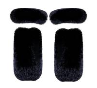 Copertura per manubrio di ATV, protezione per le mani in peluche | copertura impermeabile al e termica | per inverno ed estate per scooter moto ATV per guida