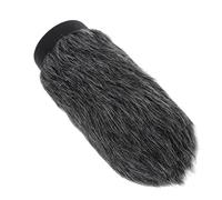 Copertura per microfono da intervista, in schiuma, 14 cm, grigio e nero
