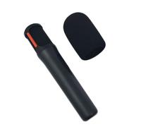 Copertura per microfono senza fili, spessa, colorata, per JBL PartyBox Encore2 e JBL PartyBox Encore Wireless Mic Antivento Anti-Saliva e Lavabile Spugna Schiuma Cover (nero)