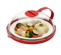 Copertura per microonde - ABS 26 x 10 x 10 cm | Copertura per microonde per uso alimentare | Coperchio per il riscaldamento degli alimenti per prevenire il rilascio di vapore sicuro cucina pulizia