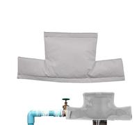 Copertura per misuratore dell'acqua, resistente alle intemperie, riutilizzabile, a prova di gelo, protezione contro il congelamento dei tubi invernali, isolata all'aperto