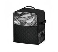 Copertura per mixer in poliestere con base scorrevole integrata e tasche organizer per un'efficiente conservazione e protezione del mixer (37 x 24 x 43 cm)