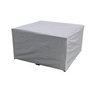 Copertura per mobili da esterno in argento, copertura impermeabile per giardino, set da tavolo e sedia da patio per ombrellone, tessuto Oxford, design con cordoncino, varie misure disponibili, argento
