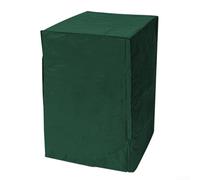 Copertura per mobili da esterno in tessuto Oxford 210D, impermeabile, resistente ai raggi UV, grande, impilabile, protezione per sedie, patio, giardino, barbecue, barbecue, colore verde, 68 x 68 x 72