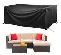 Copertura per Mobili Da Giardino 230x125x100cm Copertura Tavolo Esterno Impermeabile Idrorepellente Antivento Anti-Uv Telo Copertura Esterno Copritavolo Da Esterno,Coperture per Mobili Da Giardino