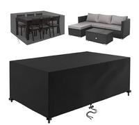 Copertura Per Mobili da Giardino 235x120x85cm /LxWxH Coperture per Set Di Mobili Copertura Protettiva per Mobili Resistente Allo Strappo Copertura Tavolo Esterno Telo Antivento Mobili Da Esterno