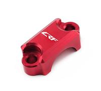 Copertura per morsetto del cilindro principale del freno per Honda CRF125R CRF150R CRF 250R/X/RX CRF450R/X/RX/RL, tappo di bloccaggio per manubrio anteriore della moto (rosso)