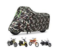 Copertura per moto impermeabile per KSR Code 125|Coprimoto con Fori per Blocco,Borsa di Conservazione & Riflessione Notturna|Copertura Anti Pioggia,Polvere,UV e Vento