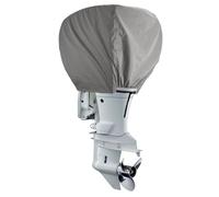 Copertura per motore fuoribordo, copertura per motore fuoribordo resistente, impermeabile, resistente allo sbiadimento, adatta per motori da 115 a 225 CV, nero