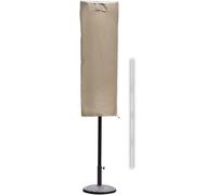 Copertura per Ombrellone 160x62 cm Tessuto Oxford 600D Impermeabile Marrone