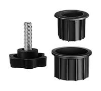 Copertura per ombrellone da esterno con foro per ombrellone con vite filettata Base per ombrellone Parte di ricambio per tavolo da patio Sostituzione base ABS