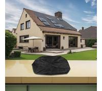 Copertura per ombrellone da esterno realizzata in tessuto Oxford 600D, protezione impermeabile contro pioggia, polvere e detriti, dispone di fondo elastico per una sicura resistenza al vento (64 x 64