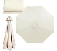 Copertura per ombrellone da patio, protezione UV, impermeabile e facile da installare, adatta a 230 cm/8 stecche, perfetta per terrazze esterne, mantiene il tuo ombrello sicuro e pulito