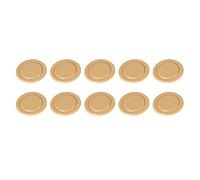 Copertura per ombrellone in PVC e set di anelli per tavoli da giardino, si adatta a fori di diametro di 5 cm, protegge il piano del tavolo e stabilizza i pali dell'ombrello all'aperto (10 pezzi)