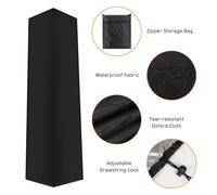 Copertura per ombrellone riscaldato Hetang Yuese (221*53*61 cm), copertura per riscaldatore da esterno