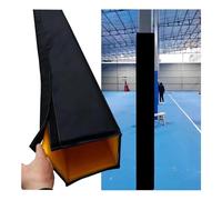Copertura per pali quadrata, altezza 2,13 m, spessore 3 cm, imbottitura circostante, riutilizzabile, copertura protettiva per garage, calcio e parcheggio