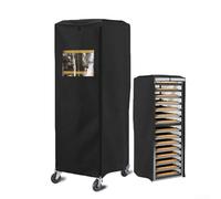 Copertura per panini 420D, impermeabile, protezione antipolvere per panettiere commerciali, poliestere resistente con rivestimento argento, organizer da cucina