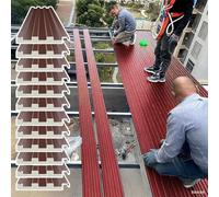 Copertura per pannelli in alluminio con protezione UV, pergola impermeabile e copertura superiore per case mobili e ponti sul tetto