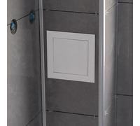 Copertura per pannello di accesso a filo, Pannello di accesso alla doccia del bagno for pareti piastrellate, copertura impermeabile for porta(6x7in(150x180mm))